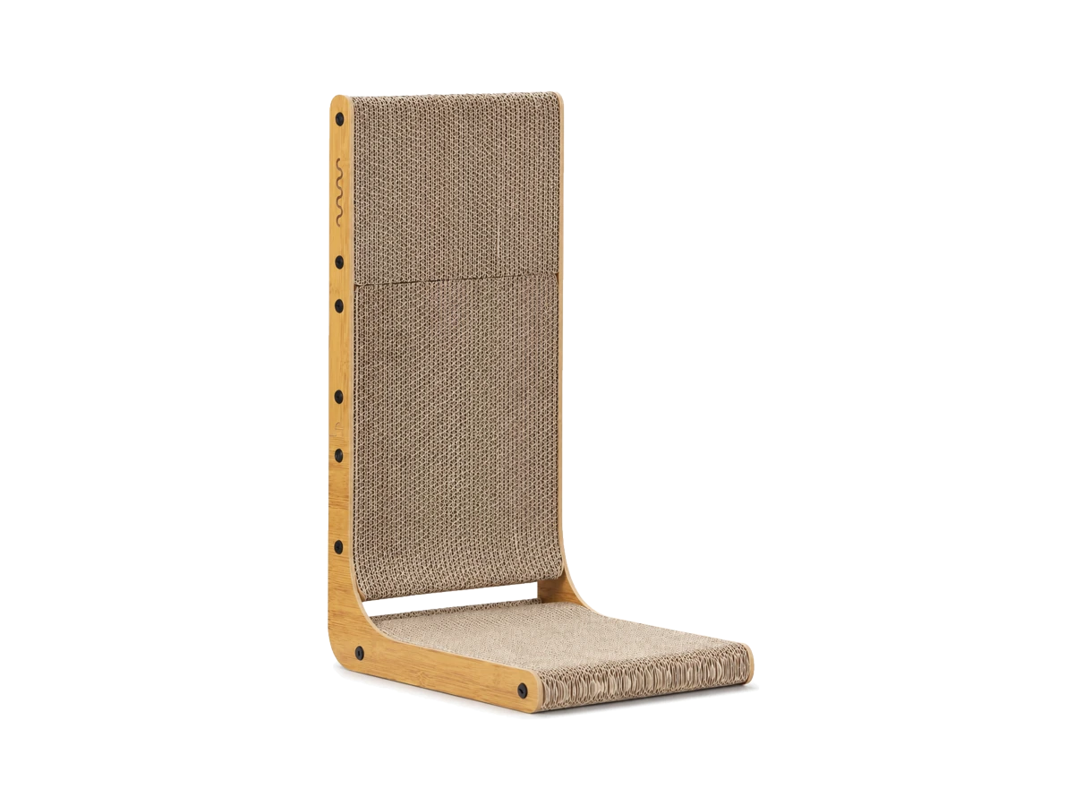 Thickened Vertical L-Shaped Cat Scratching Board